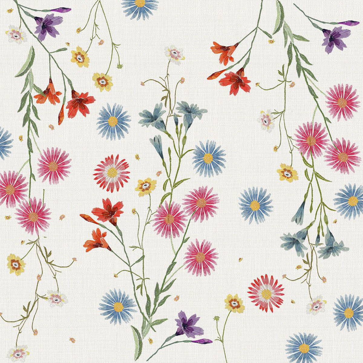 Embroidery — surface design by Meg Fear