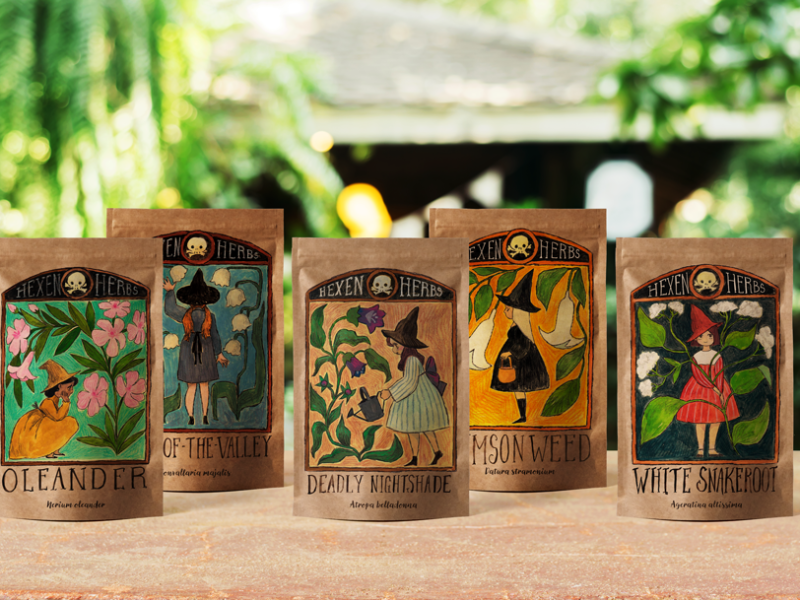 Hexen Herbs – seed&nbsp;packet